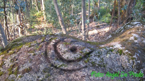 A Valgada da Fonte do Sapo II. Sucos realzados dixitalmente.